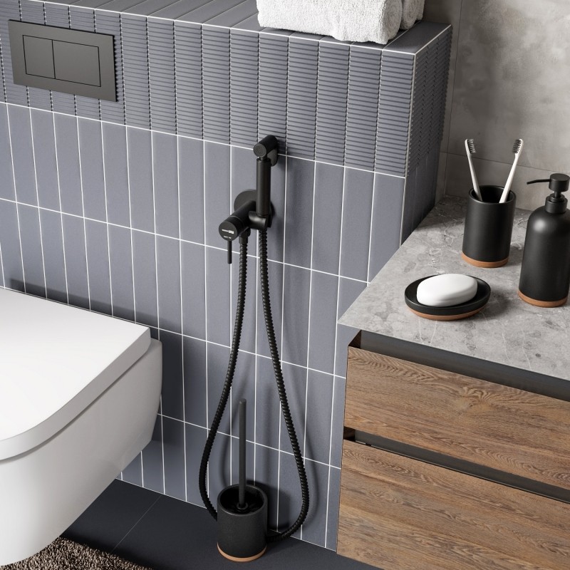 Смеситель с гигиенической лейкой Wasserkraft Abens A70638