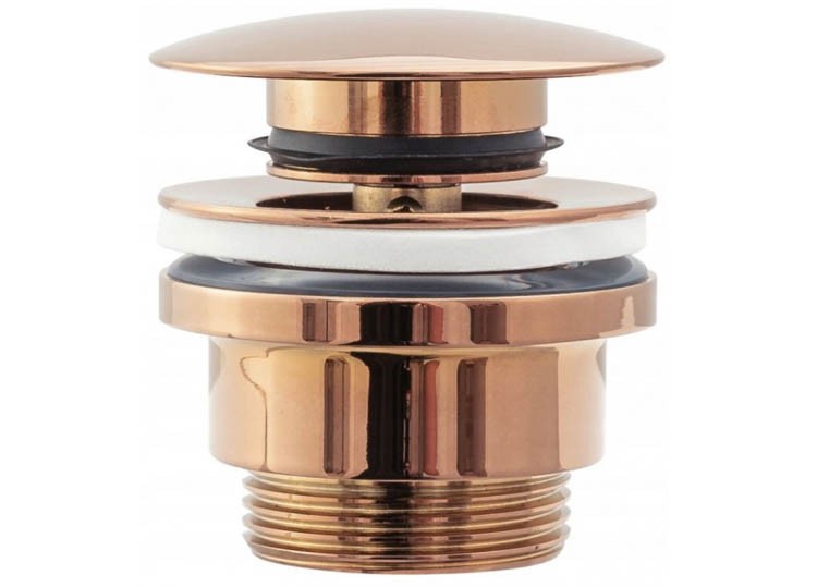 Донный клапан Rea универсальный rose gold A533A