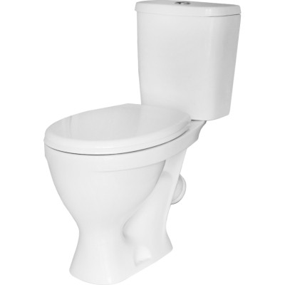 Унитаз напольный Sanita Формат WC.CC/Format/1-P/WHT.G/S1 (с сиденьем)
