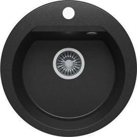 Мойка кухонная Polygran ATOL-460 черный №16