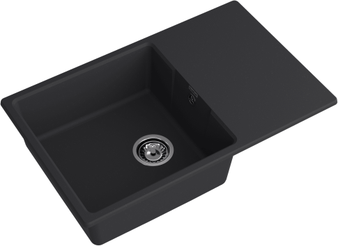 Мойка кухонная GranFest URBAN UR-678L черный