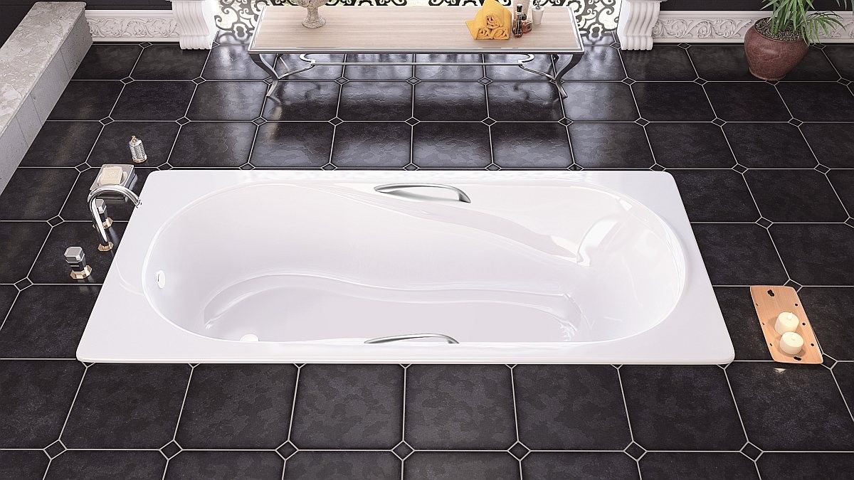 Чугунная ванна BLB Sanitana America 170x80