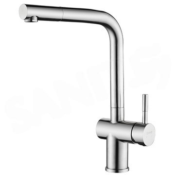 Смеситель для кухонной мойки Zorg Titan Premium Satin