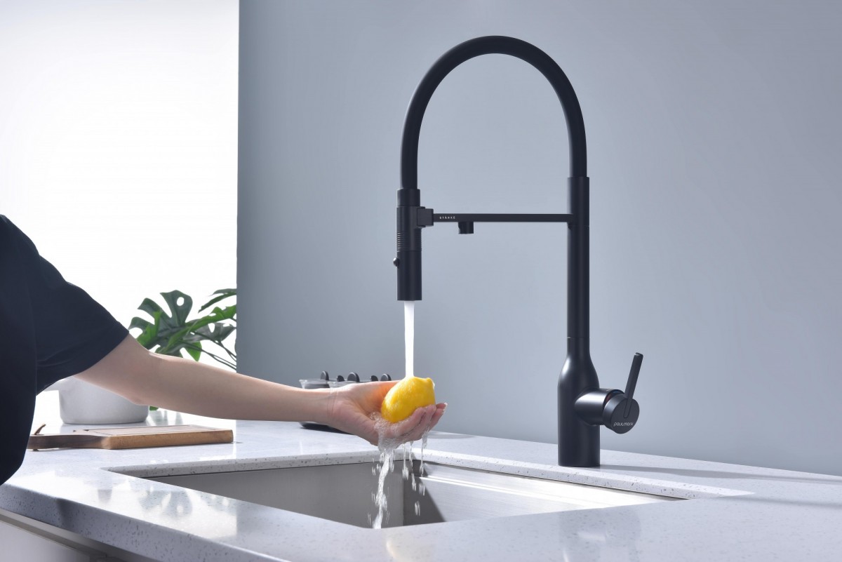 Смеситель для кухни Paulmark Magneto One Ma213188-AN