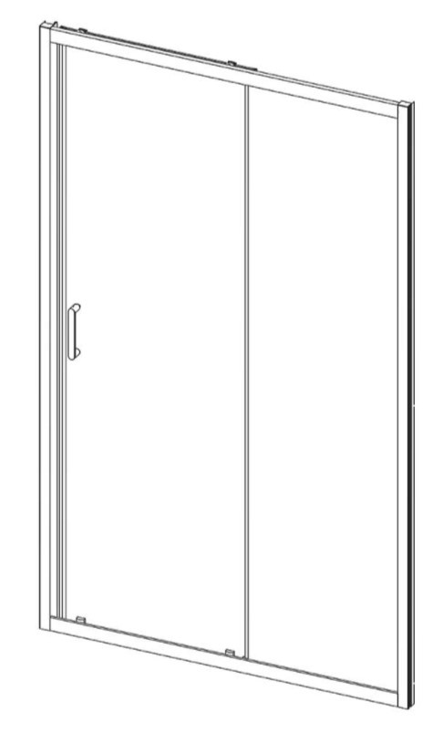 Душевая дверь Vincea Alpha VDS-3AL110MT