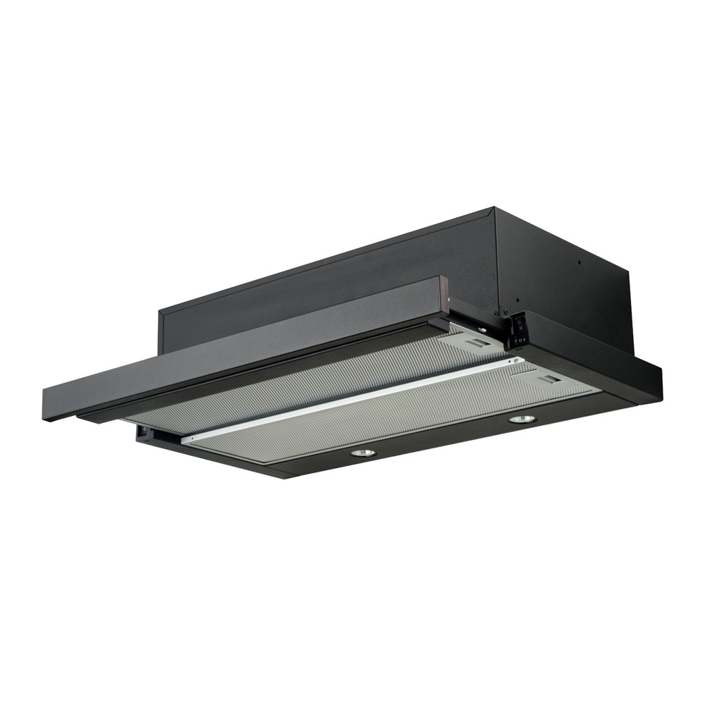 Вытяжка кухонная Akpo Light Eco Glass Twin 50 wk-7 чёрный