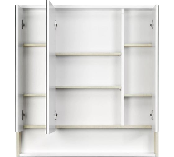 Шкаф с зеркалом для ванной Акватон Рико 80 (1A215302RIB90)