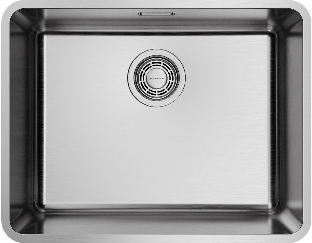 Мойка кухонная Omoikiri Omi 53-U/I ULTRA-IN нержавеющая сталь