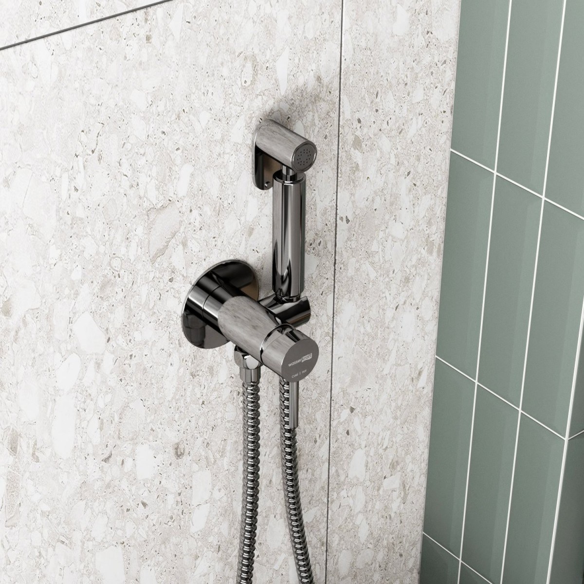 Смеситель с гигиеническим душем Wasserkraft A70138