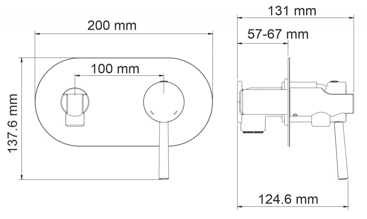 Смеситель с гигиеническим душем Wasserkraft Main 4138