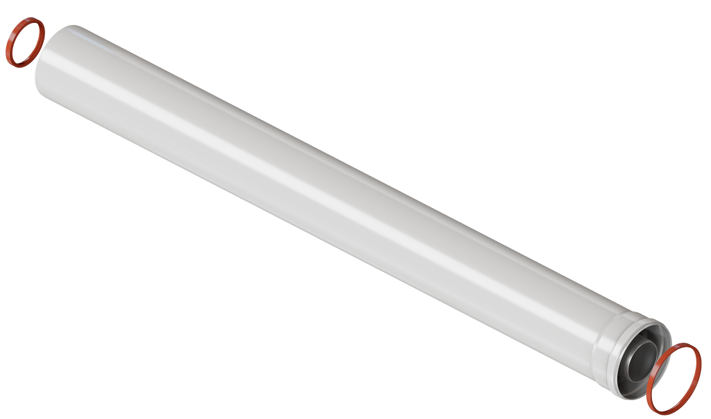 Удлинение коаксиальное KRATS d. 60/100 (Y-M)