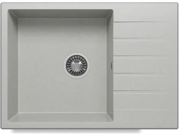 Мойка кухонная Polygran DEKA 700 70x50 серый